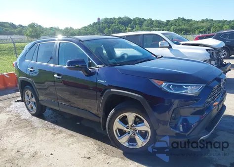 2021 Toyota Rav4 Hybrid Limited из США, поврежденный, VIN 4T3D6RFV2MU039844